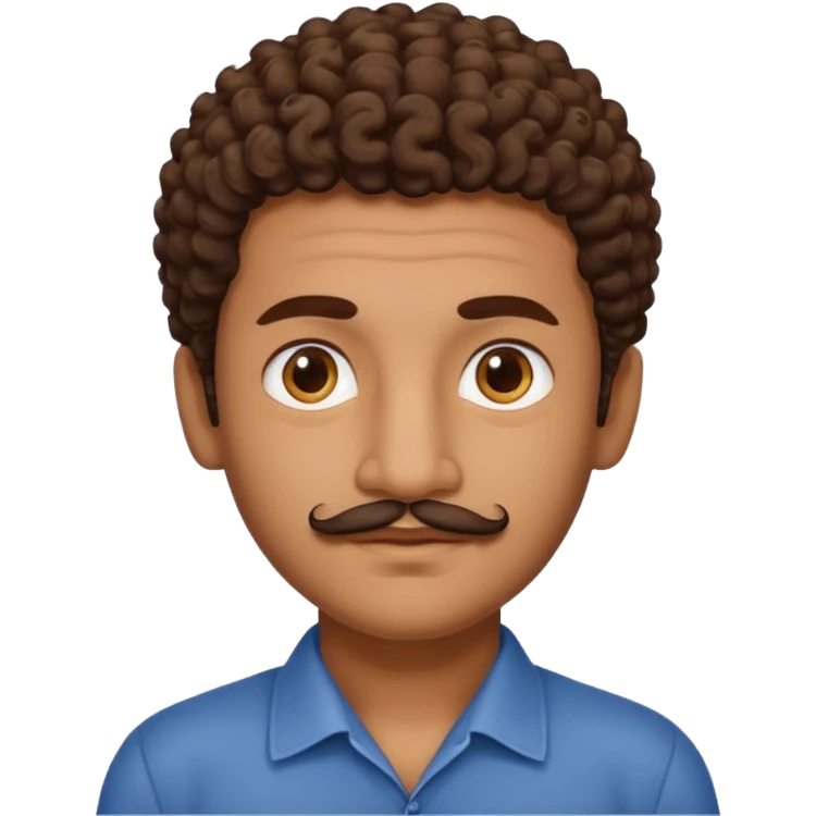 a guy thats from sri Lanka and has a little bit of a moustache and tiny bit of curly hair emoji