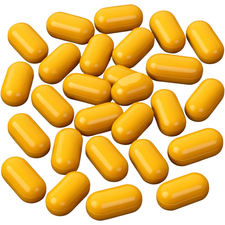 yellow pills emoji emoji
