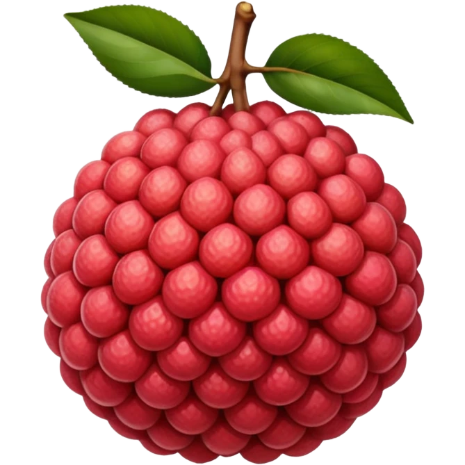 Lychee emoji