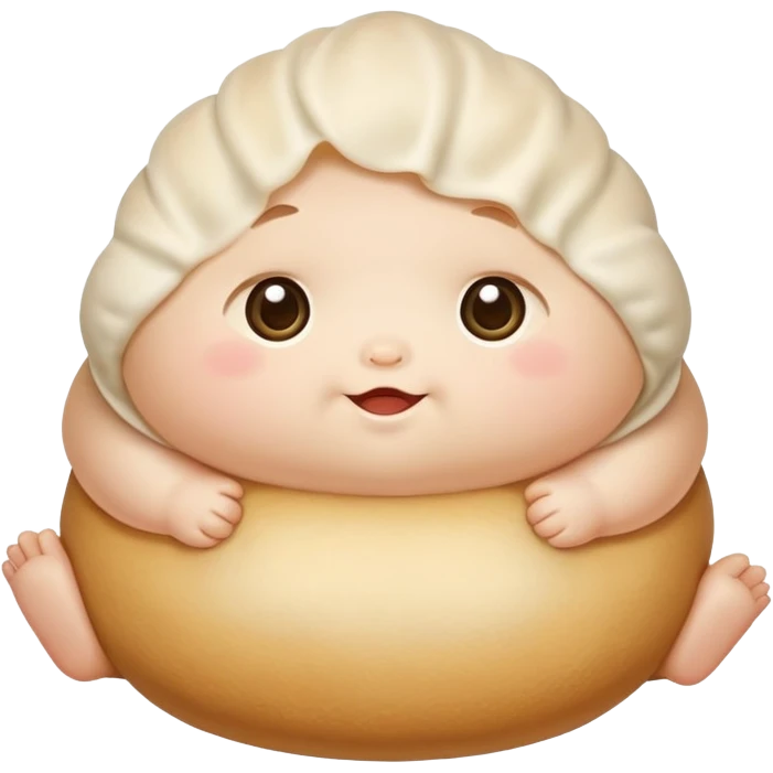 Dumpling baby emoji