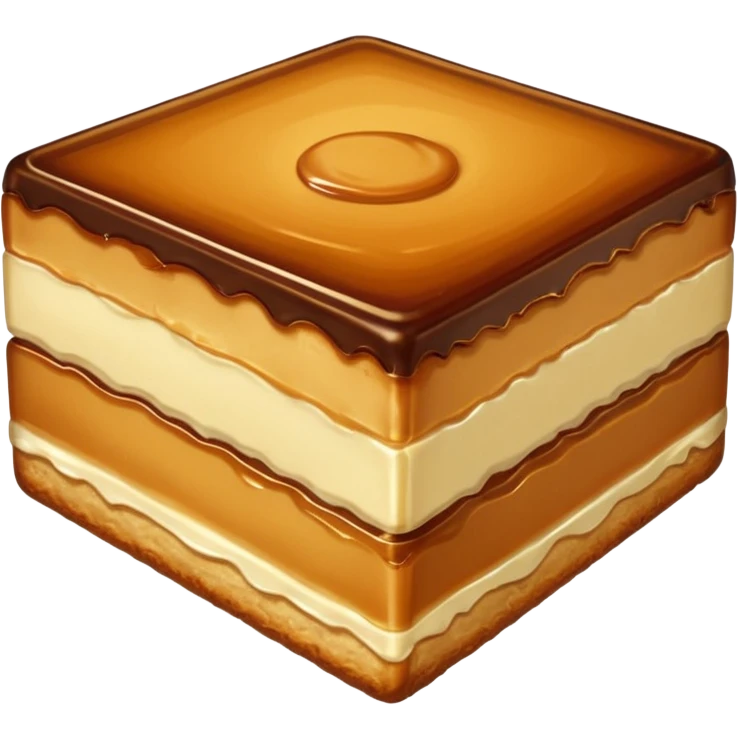 caramel slice emoji
