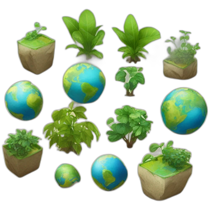 earth-dices-cards-plants emoji