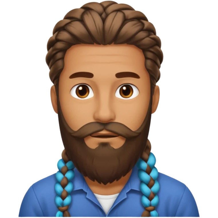 different beard emoji