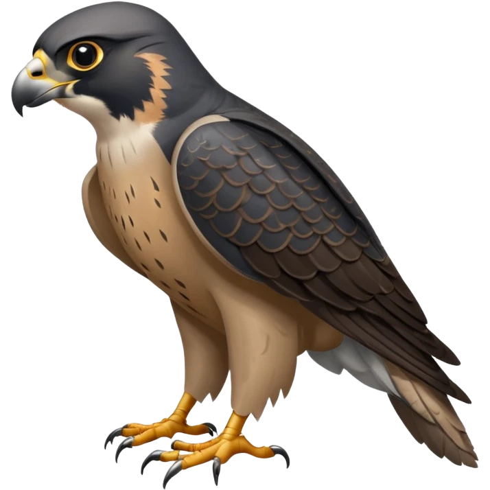 Peregrine Falcon emoji