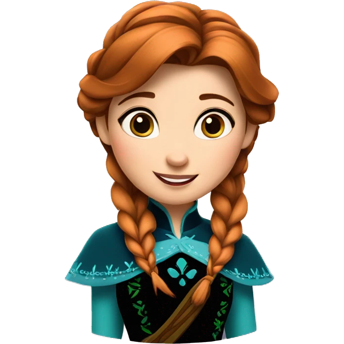 Princess Anna Disney emoji