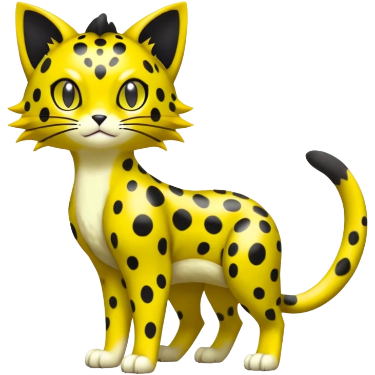 Liepard-Delcatty-Pokémon-Fakémon-hybrid-creature (full body) emoji