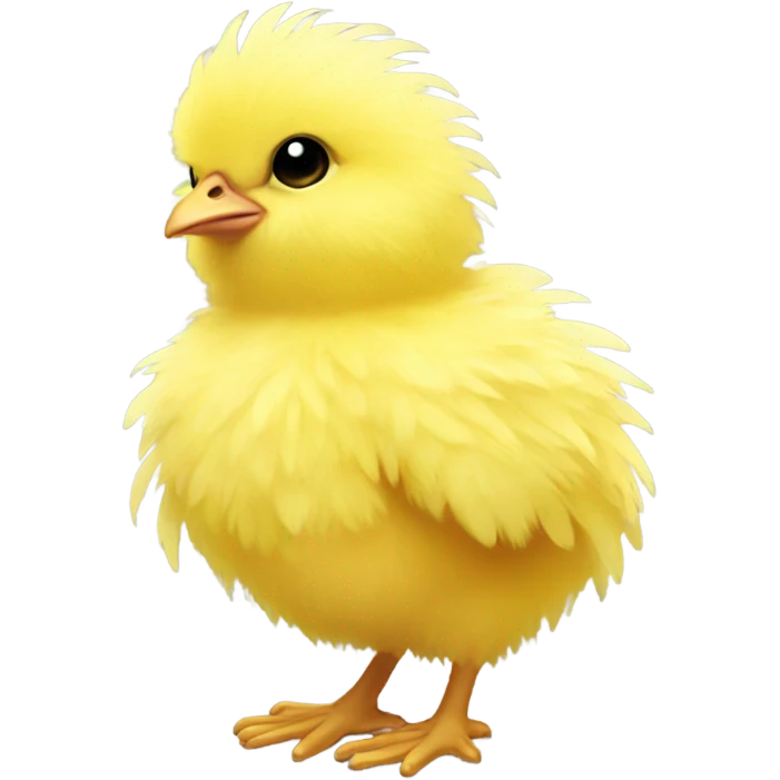 cute little chicken  emoji