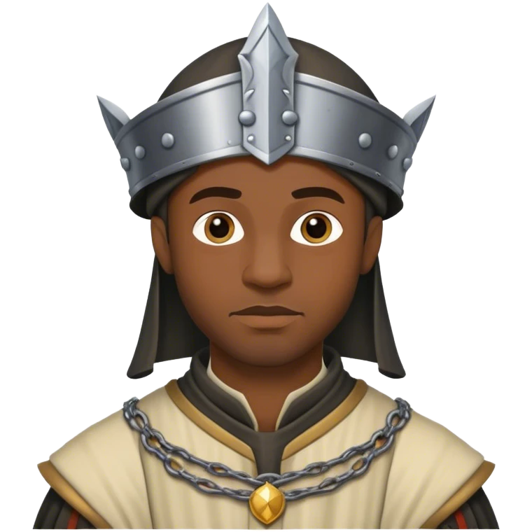 medieval black male emoji