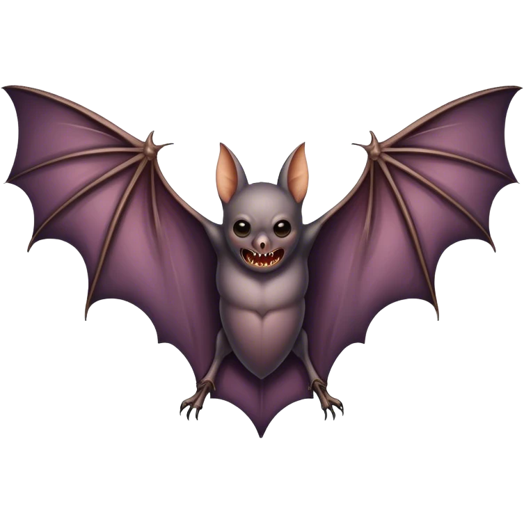 Bat dissection.  emoji