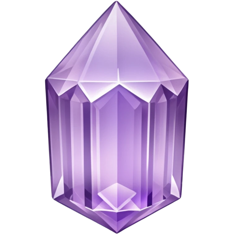 emoji of light purple quarz emoji