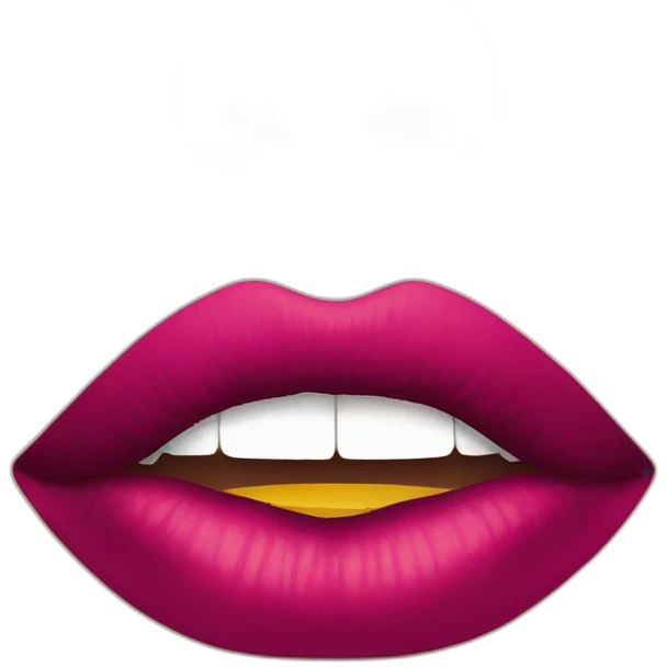 tape on lips emoji