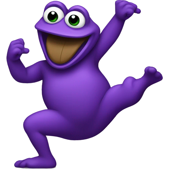 purple pepe dancing emoji