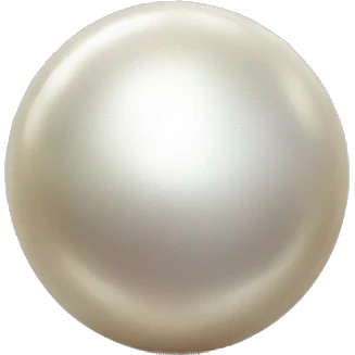 Pearl stone emoji