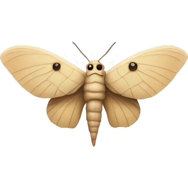 moth Dino emoji