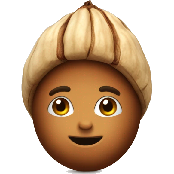 Hazelnut emoji