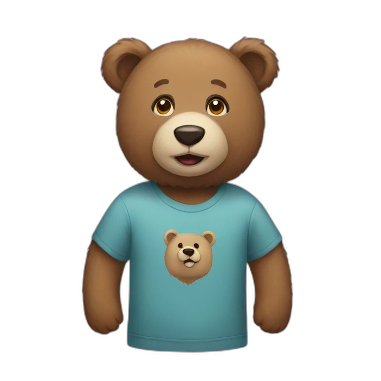 Special needs bear emoji