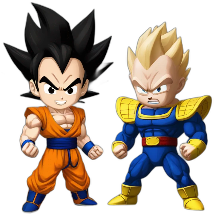 goku vs vegeta emoji