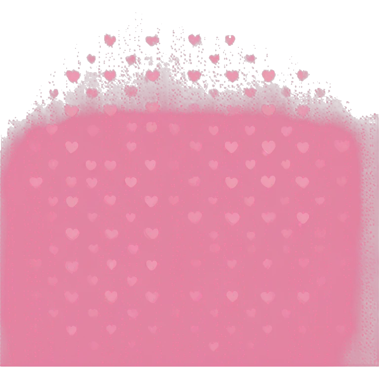 Pink polkadot heart ￼ emoji