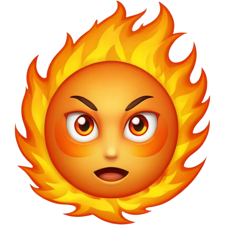 Fire eyes emoji emoji