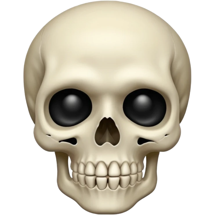 Skull face emoji