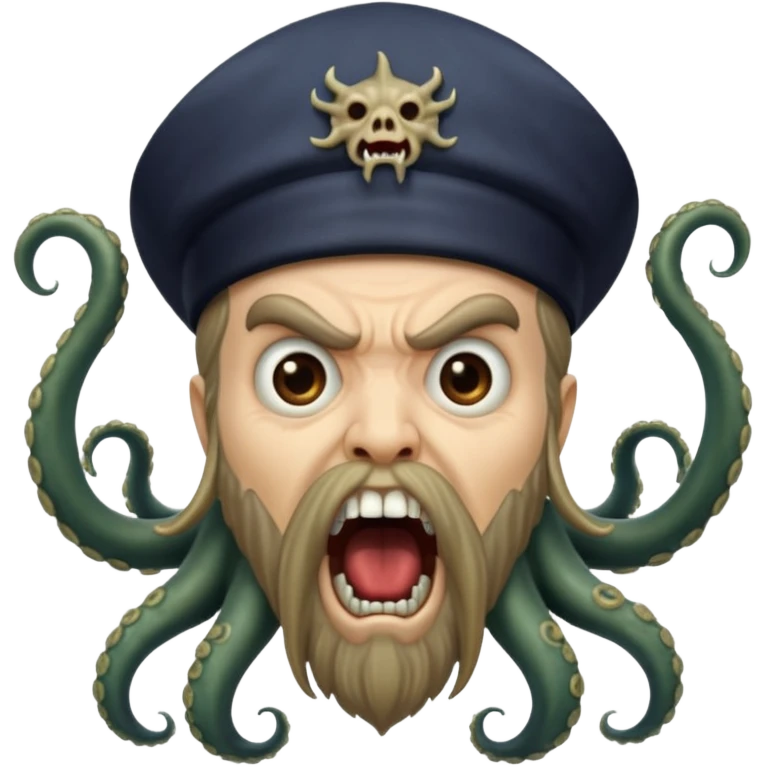 davy jones screaming emoji