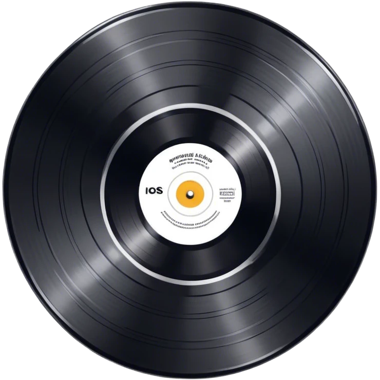 Vinyl emoji