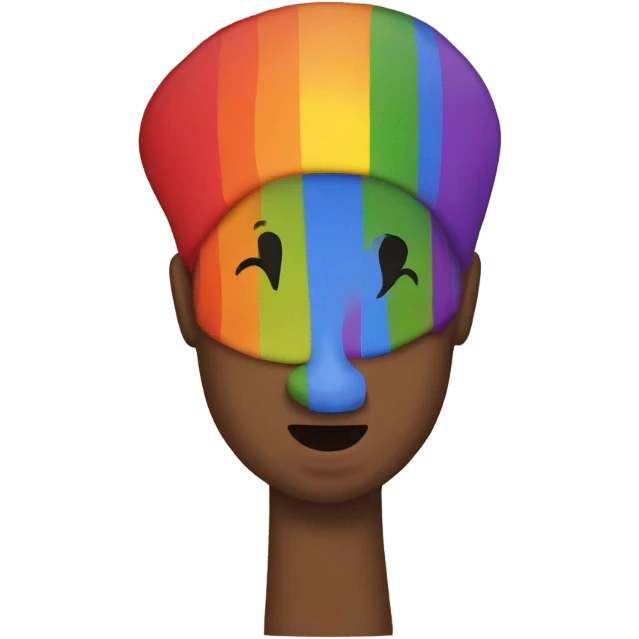Gay pride emoji