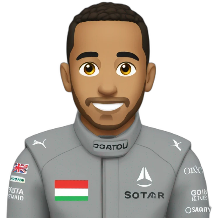 Lewis hamilton today emoji
