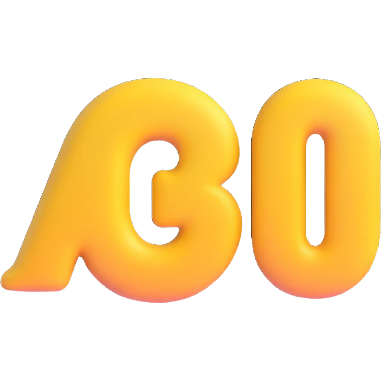 large, bold, 3D number 2 emoji style, big and three-dimensional, no background emoji