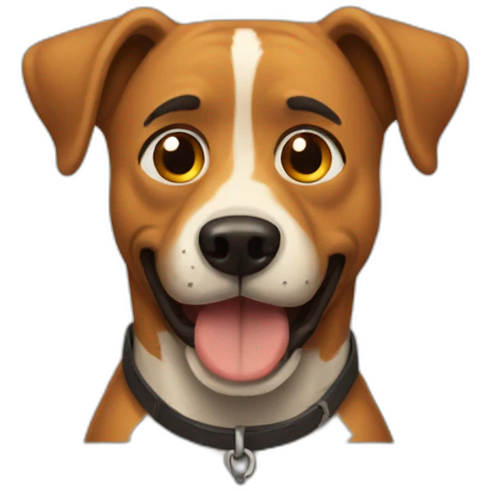 this is fine dog emoji