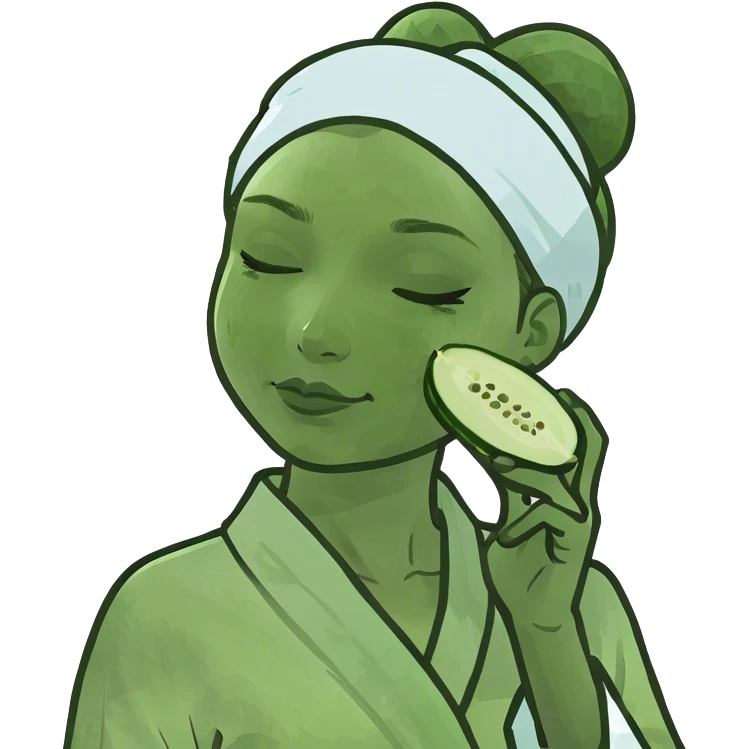 spa day girl emoji