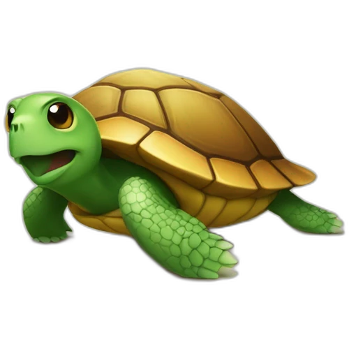 a turtle on its back in the sun but you do not help it emoji