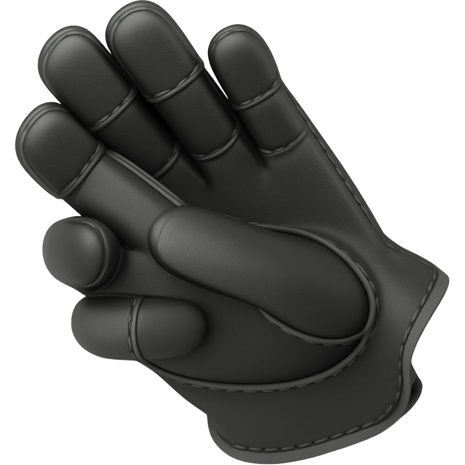 black mason's glove emoji