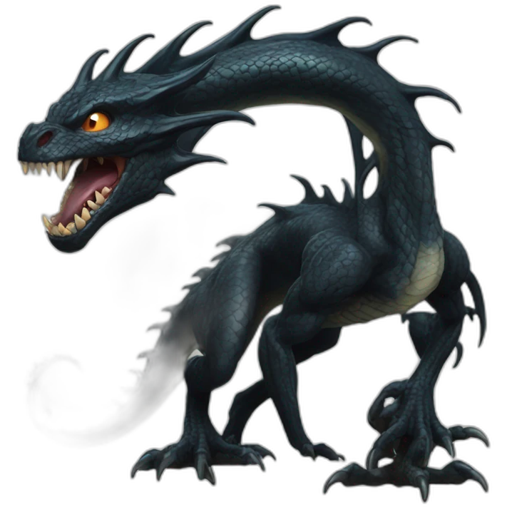 venom symbiont dragon emoji