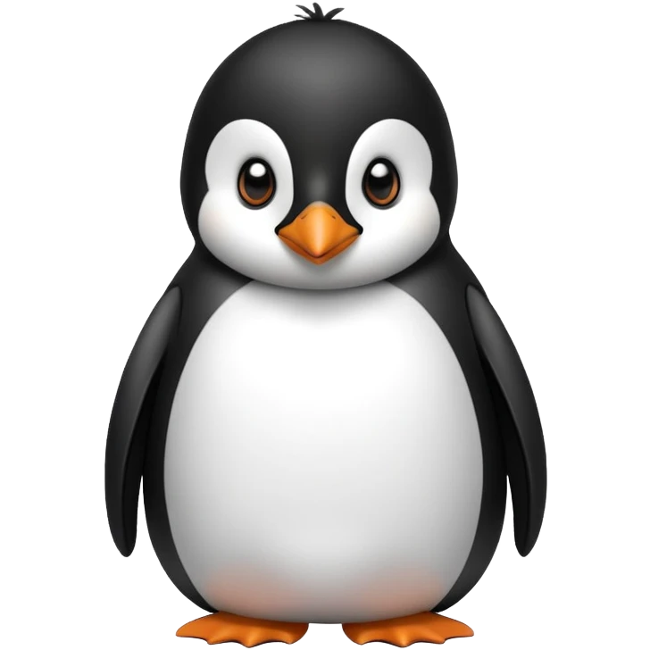 Sexy penguin emoji