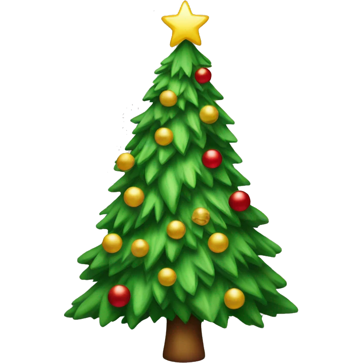 christmas tree emoji