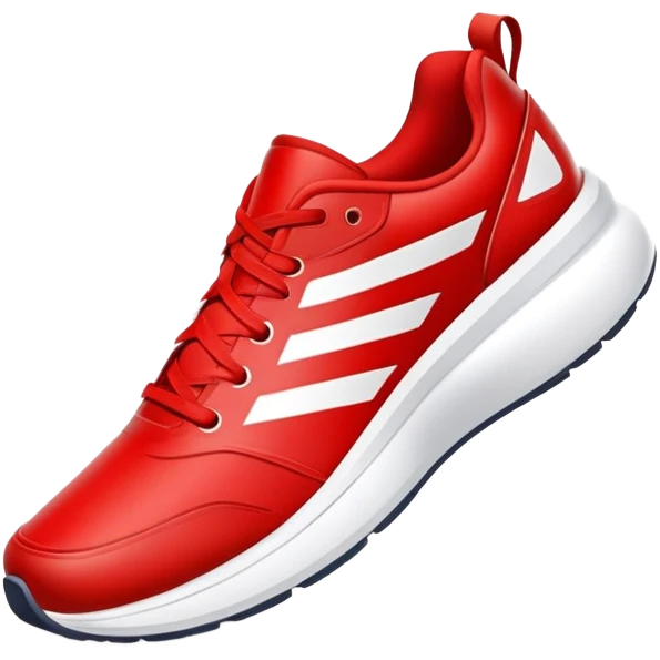 red and white Sonic the Hedgehog shoes emoji