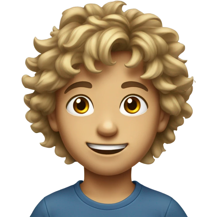 realistic portrait of a boy emoji