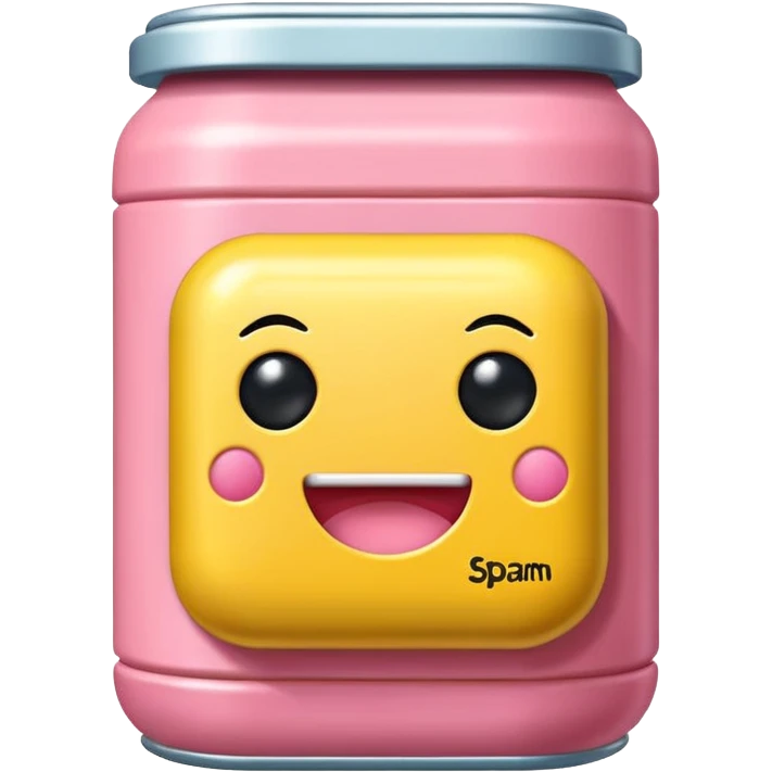 Toki Doki Style SPAM CAN TOY emoji