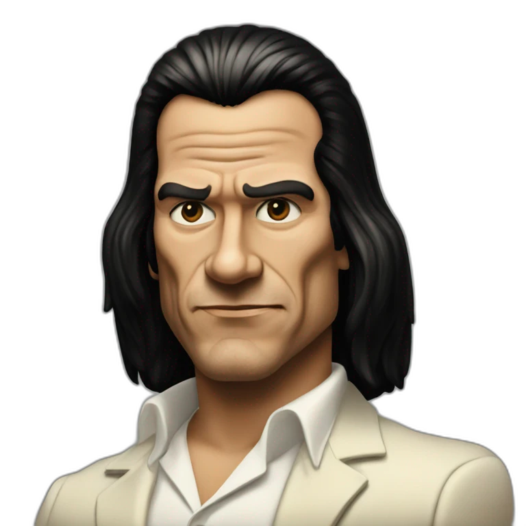 Vincent Vega from Pulp Fiction shrugging emoji