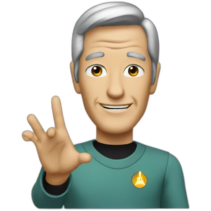 Live long and prosper emoji