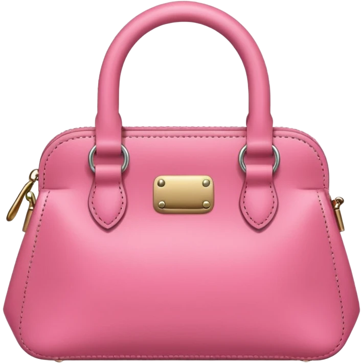 Bolsa rosa  emoji