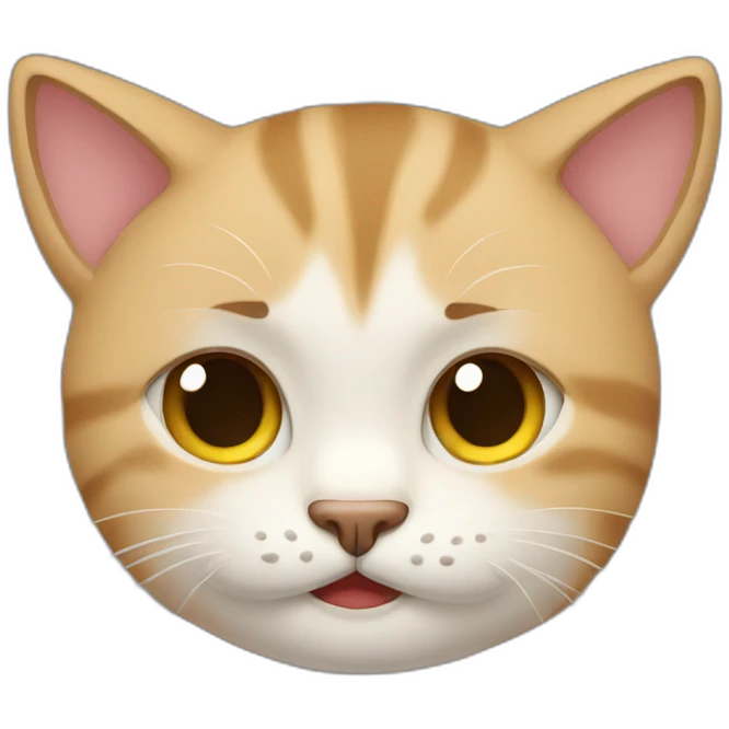 Crying cat emoji