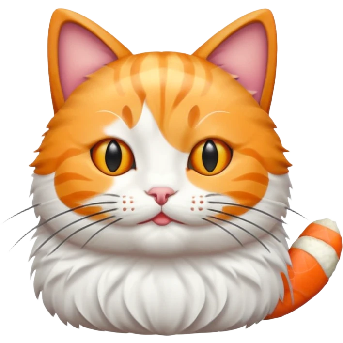 Sushi cat emoji