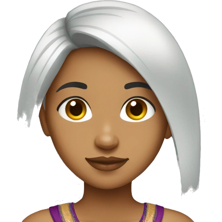  light skin indian girl emoji