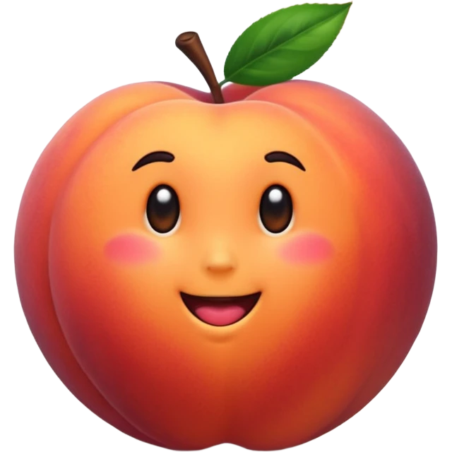 peach + dance emoji