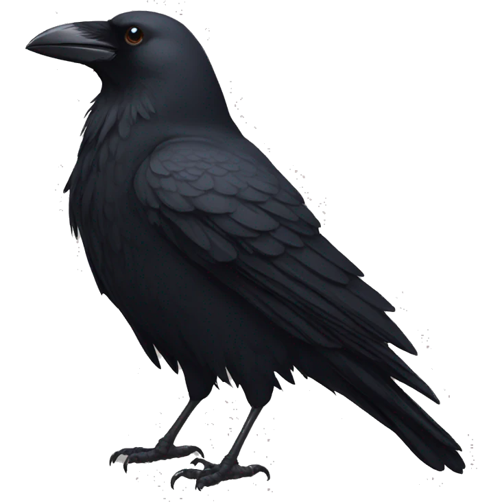 Crow caww emoji