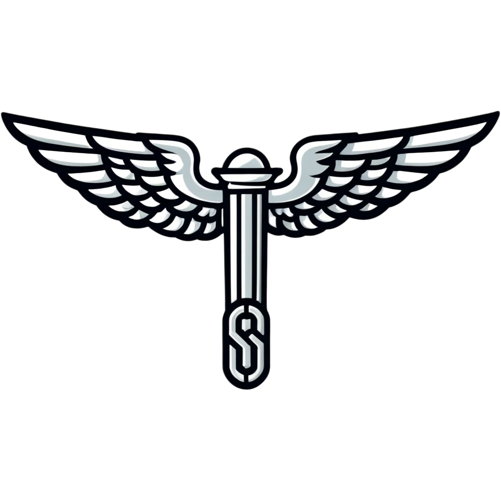 Hermes Society secret symbol with silver bar emoji