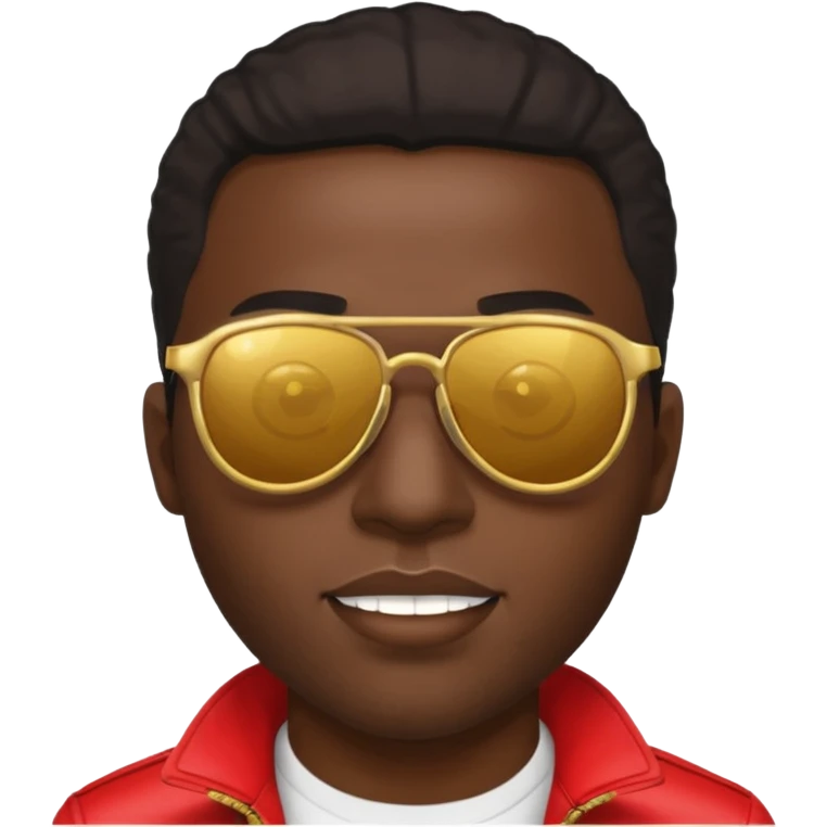 Black man with gold grills and sun glasses emoji