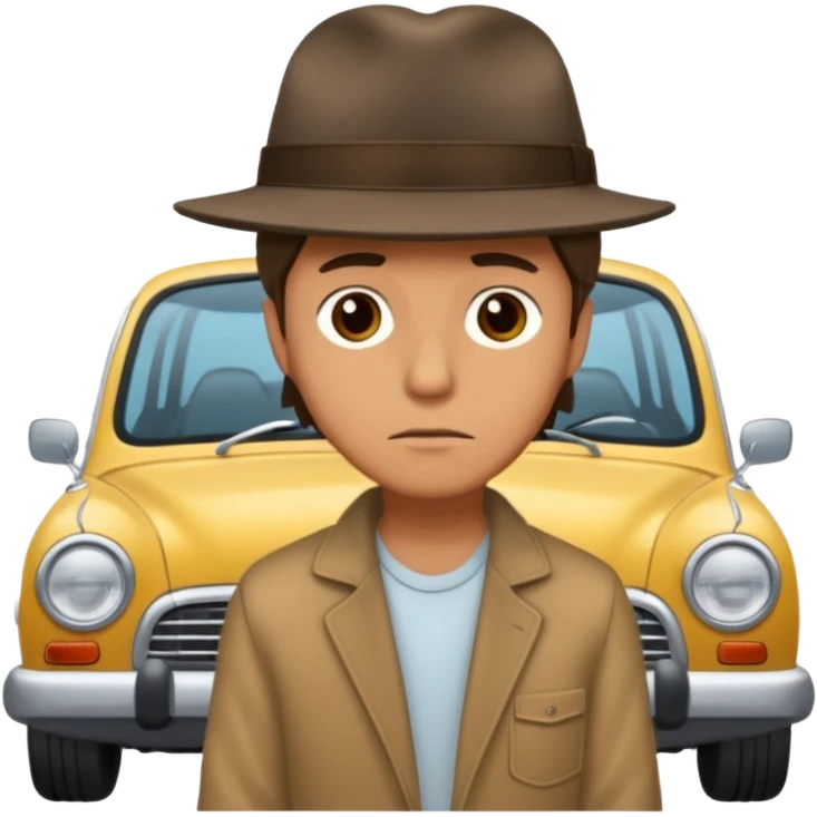 blake mann a car sad emoji
